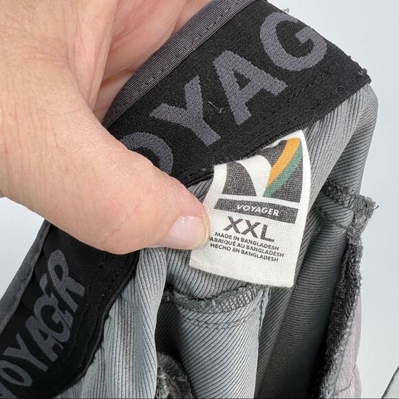 Voyager athletic mens shorts charcoal gray size XXL - Picture 11 of 12